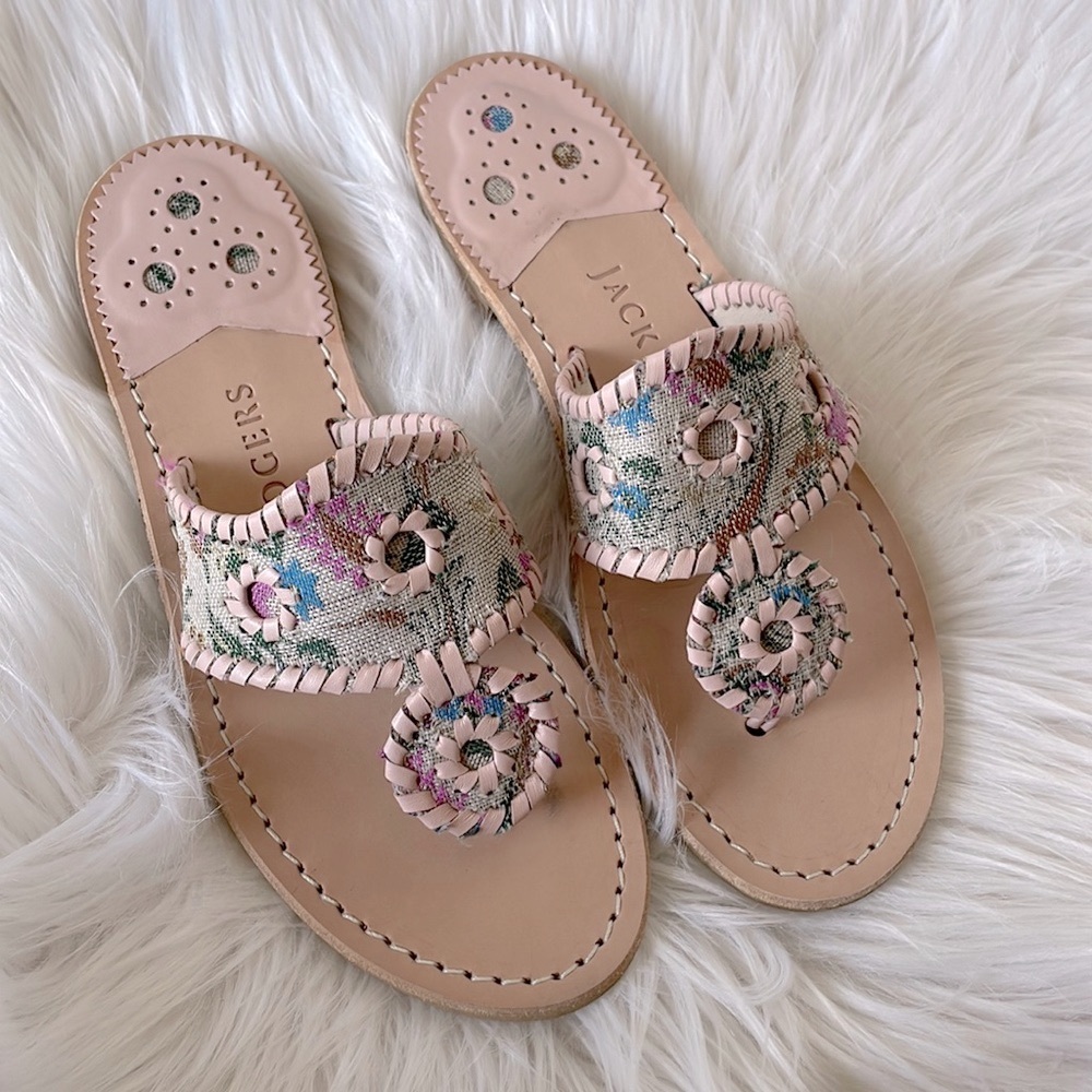 ✨HP✨•Jack Rodgers• Brocade Flat Sandal